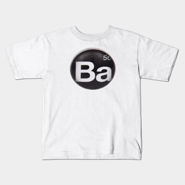 Breaking Bad Chemical Symbol Kids T-Shirt by Gryaunth
